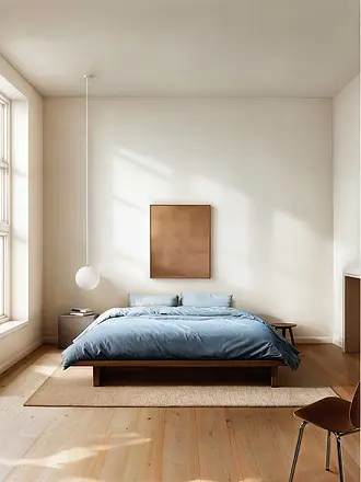 MARC O'POLO HOME | Satin-Bettwäsche JORN 70x90cm/140x200cm Anthracite | blau